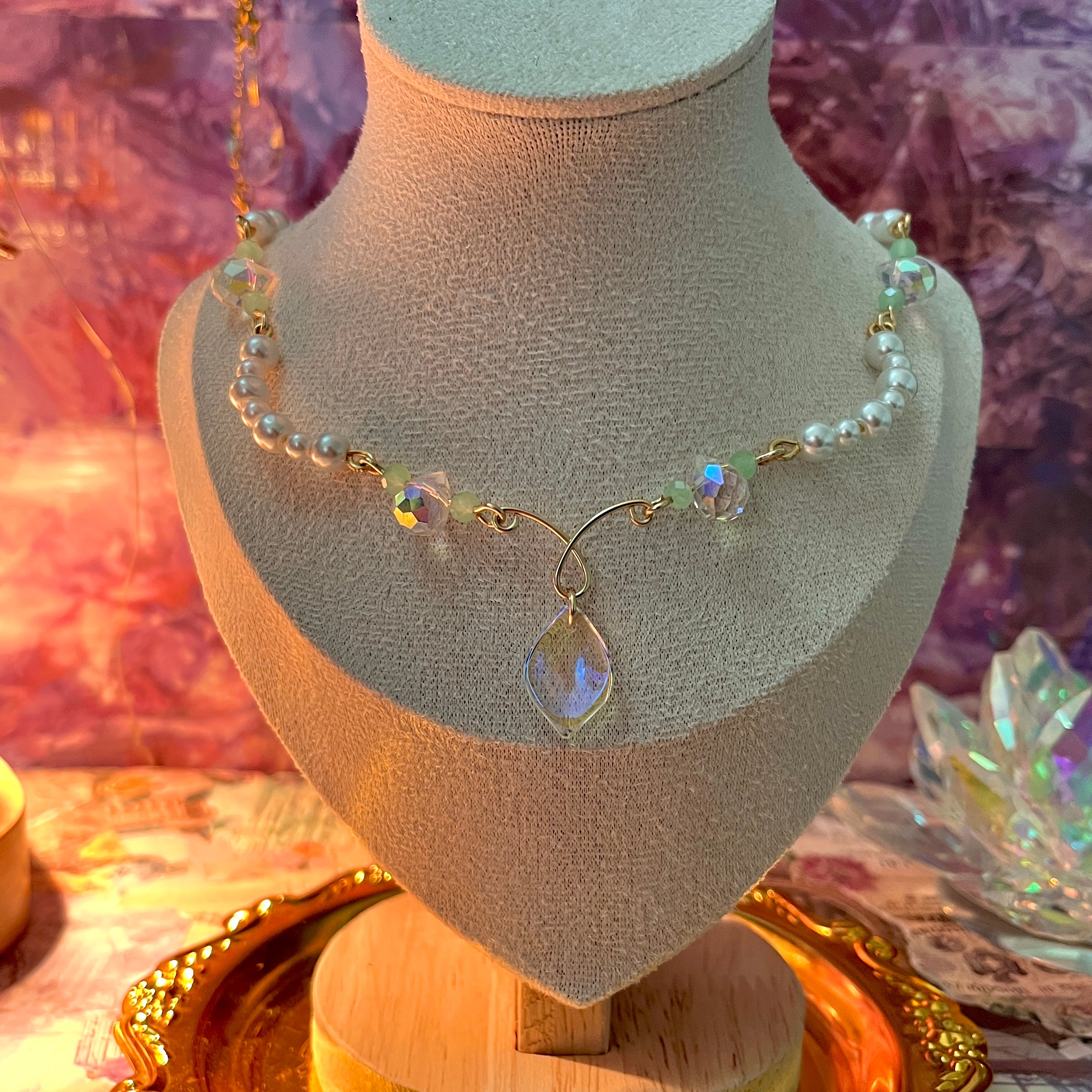 Aurora Dewdrop Necklace