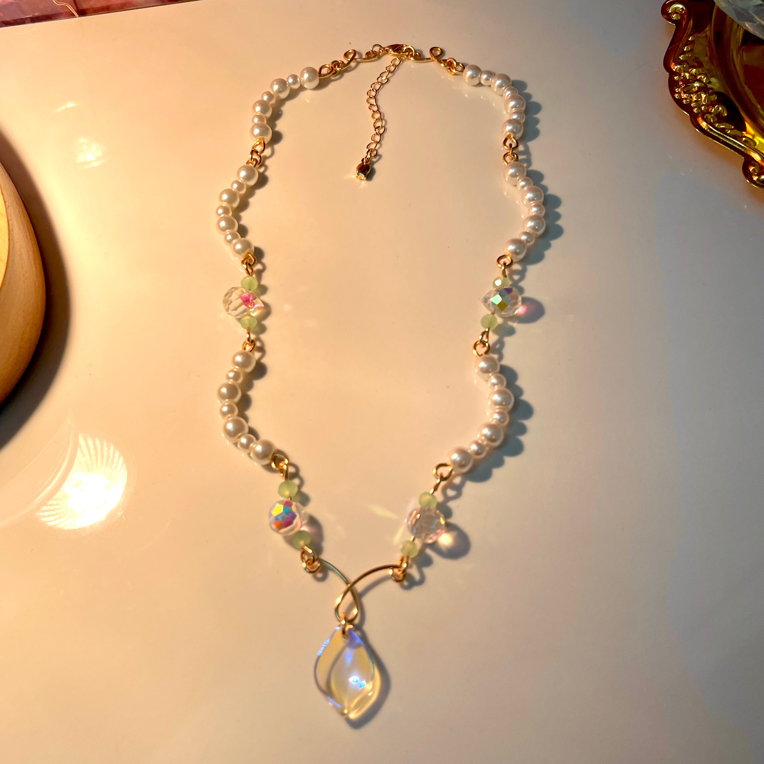 Aurora Dewdrop Necklace